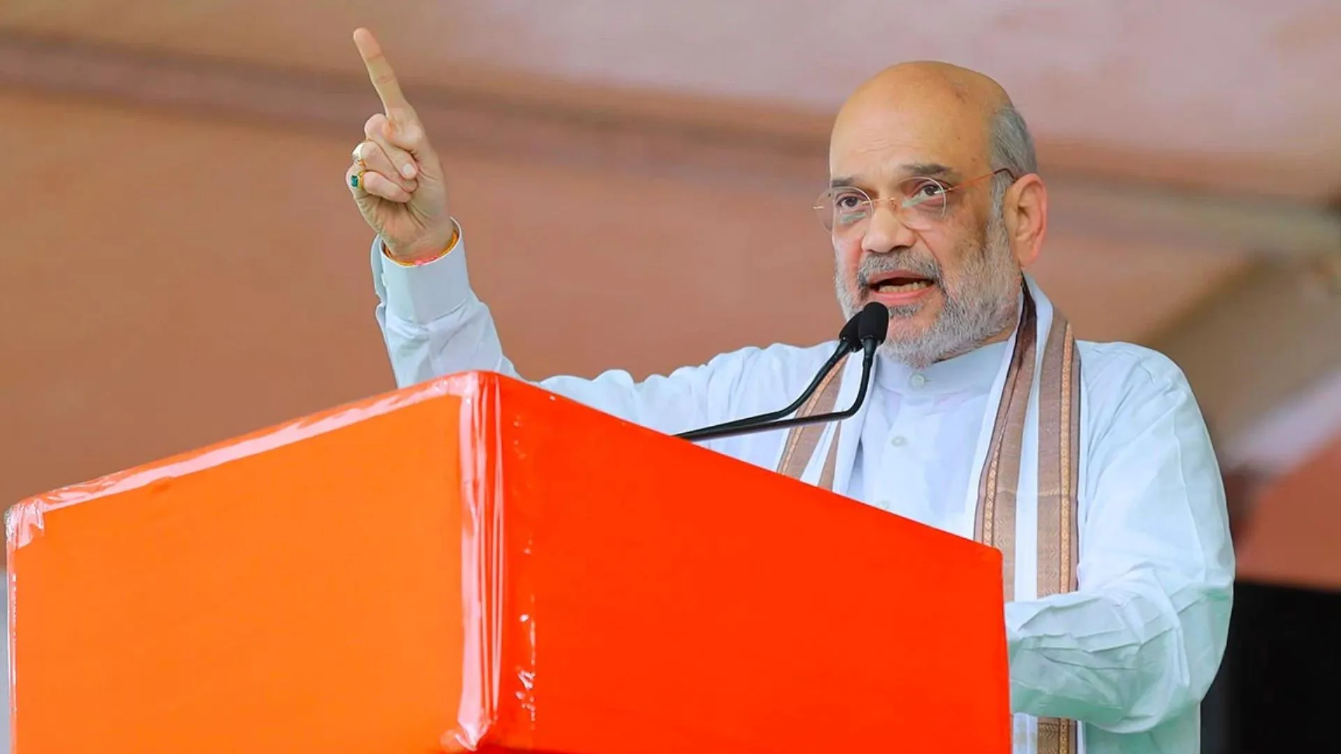 अमित शाह आज मध्यप्रदेश में दो जन आशीर्वाद यात्राओं को दिखाएंगे हरी झंडी 