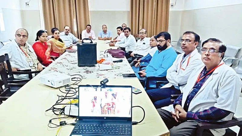 Kanpur: कांशीराम अस्पताल में बनेगी हाईटेक लैब, केंद्रीय स्वास्थ्य एवं परिवार कल्याण मंत्री ने किया वीडियो कान्फ्रेंसिंग से शिलान्यास