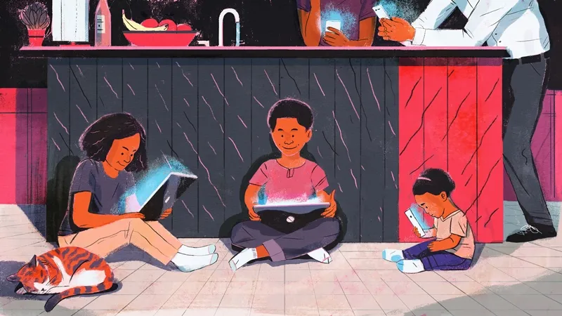 बारह साल तक के 42 फीसदी बच्चे हर दिन स्क्रीन पर बिताते हैं दो से चार घंटे : सर्वेक्षण 