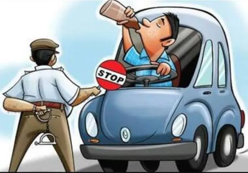 अल्मोड़ा: नशे में वाहन दौड़ाने वाले चालक को दबोचा 