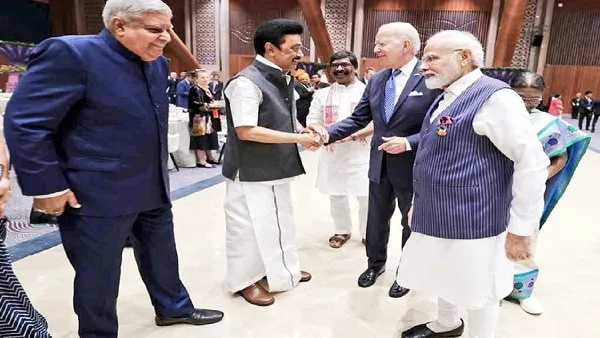 स्टालिन ने की G-20 रात्रिभोज बैठक में बाइडेन से मुलाकात 