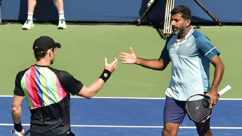 US Open: अमेरिकी ओपन सेमीफाइनल में रोहन बोपन्ना और मैथ्यू एबडेन की जोड़ी, अमेरिकी जोड़ी को दी मात 