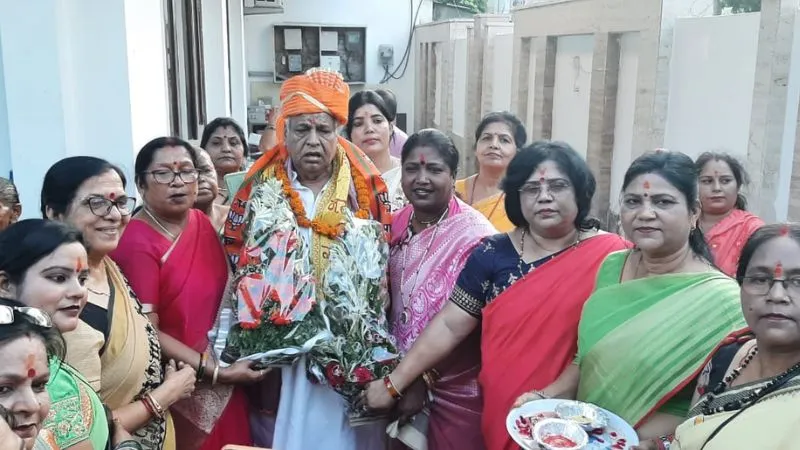 Women Reservation Bill: महिला मोर्चा ने सांसद पचौरी का किया जोरदार स्वागत, जिला सम्मेलन बुलाने का बीड़ा उठाया