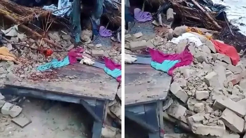 Unnao में आफत बनकर आई बारिश, दीवार व कोठरी गिरने से दो लोगों की मौत, बिजली गिरने से 127 मवेशियों ने तोड़ा दम