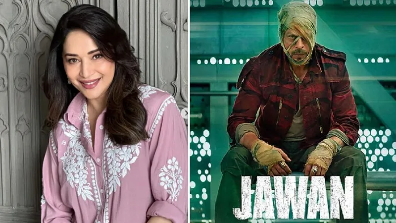 शाहरूख खान की फिल्म जवान देखने के लिये उत्सुक है माधुरी दीक्षित, कही ये बात