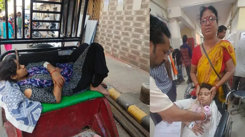 अभी बेड खाली नहीं, कहीं और ले जाओ...., बलरामपुर अस्पताल में गंभीर मरीजों को भी नहीं मिल पा रहा इलाज