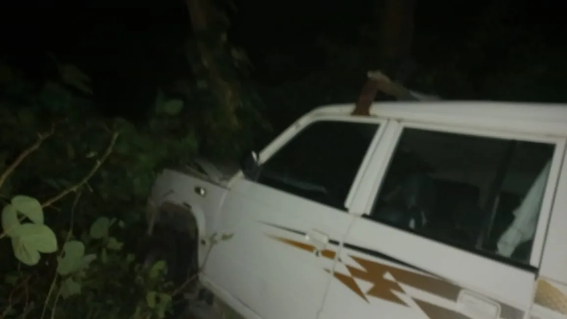 पीलीभीत: अनियंत्रित होकर पलटी तहसीलदार की कार, गार्ड घायल..जानिए पूरा मामला