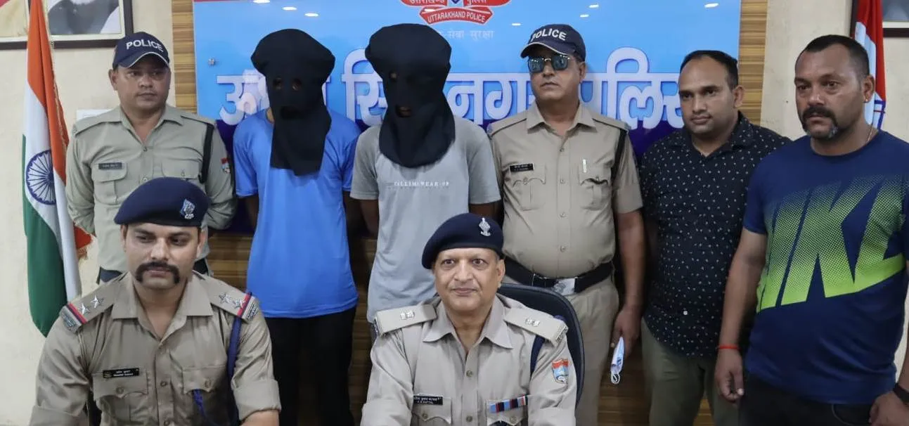 रुद्रपुर: थाना पंतनगर-सिडकुल पुलिस ने दबोचे दो शातिर बाइक चोर