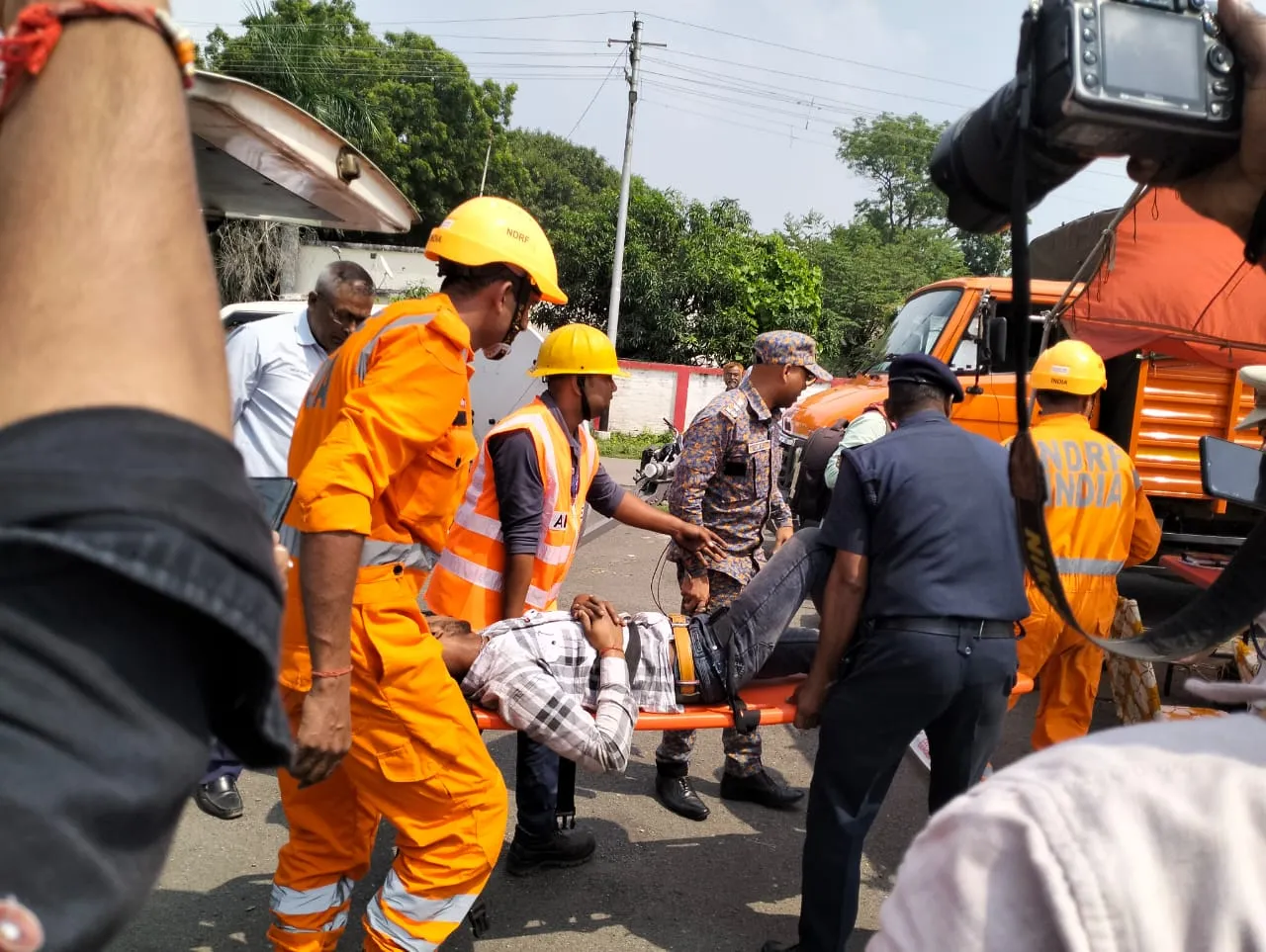 बरेली: चल रहा था मॉक ड्रिल और हो गया असली हादसा, हालत गंभीर