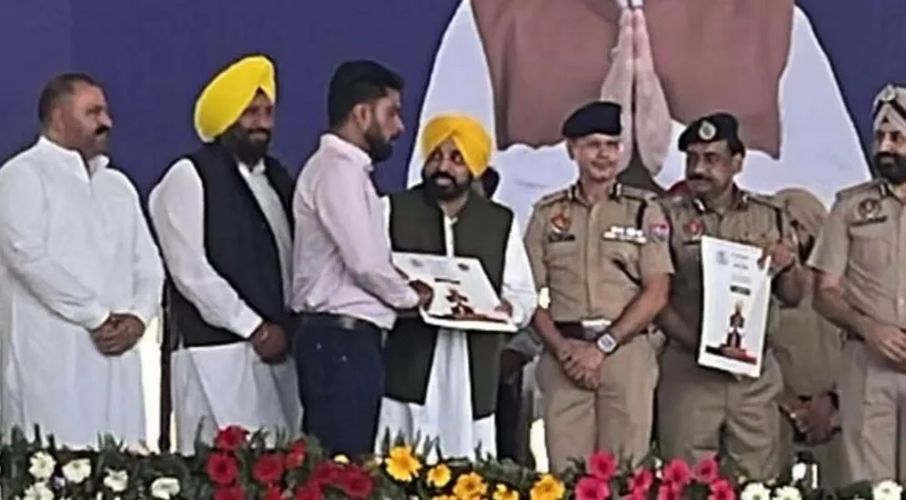 CM मान ने 560 सब इंस्पेक्टरों को दिए नियुक्ति पत्र, 1700 नए कांस्टेबलों की भर्ती की घोषणा 