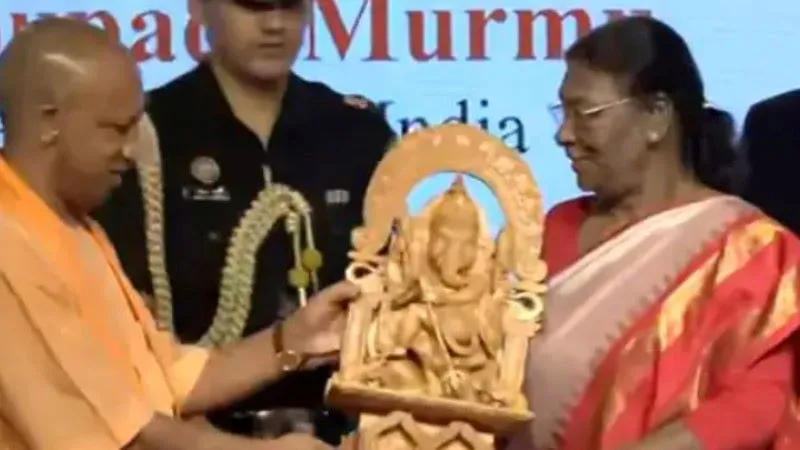 गौतम बुद्ध नगर : इंटरनेशनल ट्रेड शो का राष्ट्रपति ने किया उद्घाटन, कहा-देश के विकास में यूपी का अहम योगदान