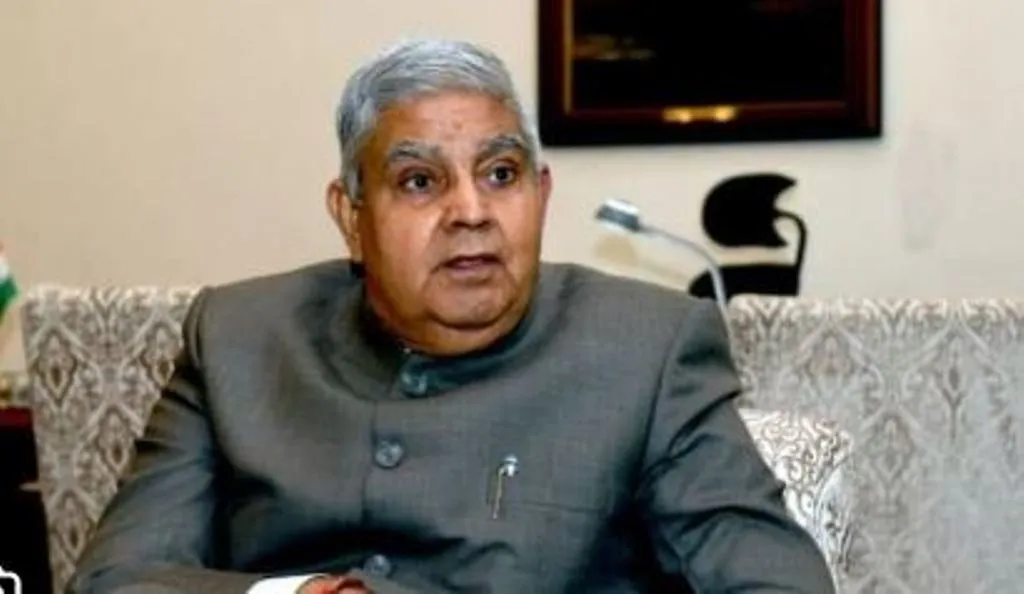 जी-20 का आयोजन वैश्विक शक्ति के रुप में भारत की मान्यता: जगदीप धनखड़ 