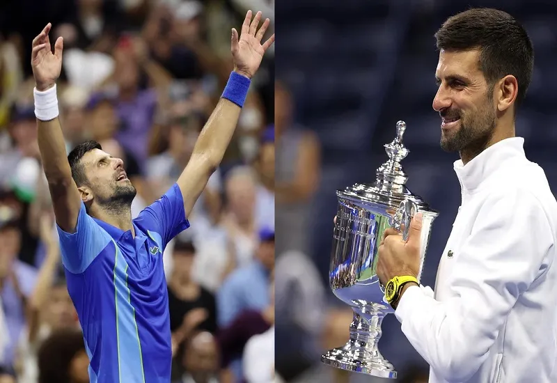 US Open 2023 : नोवाक जोकोविच ने जीता रिकॉर्ड 24वां ग्रैंड स्लैम, फाइनल में डेनिल मेदवेदेव को दी शिकस्त...देखिए जश्न की तस्वीरें