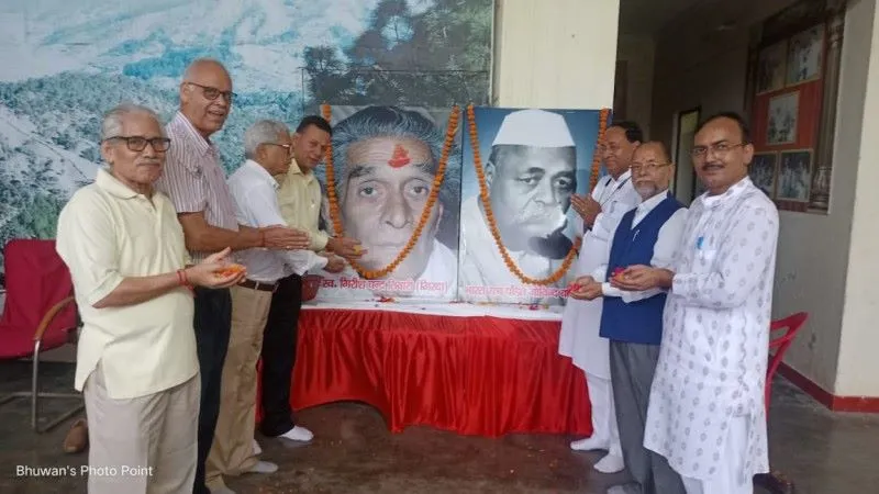 लखनऊ : पर्वतीय महापरिषद के पदाधिकारियों ने मनाया पं गोबिन्द बल्लभ पन्त की जयन्ती