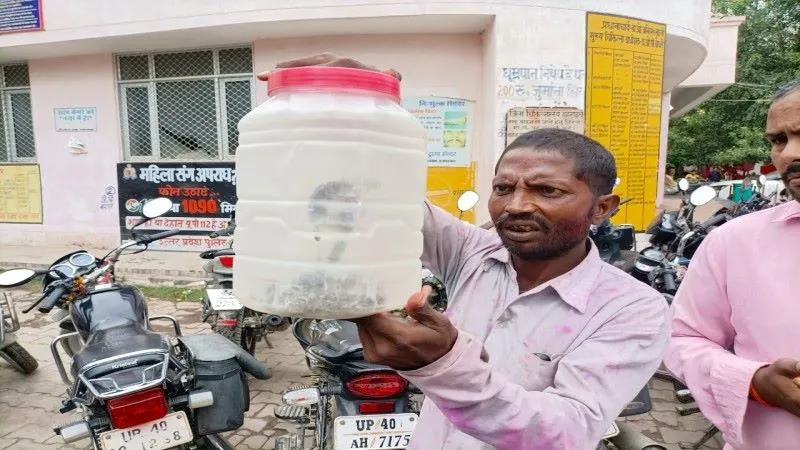 बहराइच : सांप के मुंह में नशेड़ी ने डाल दी उंगली, देखें वीडियो
