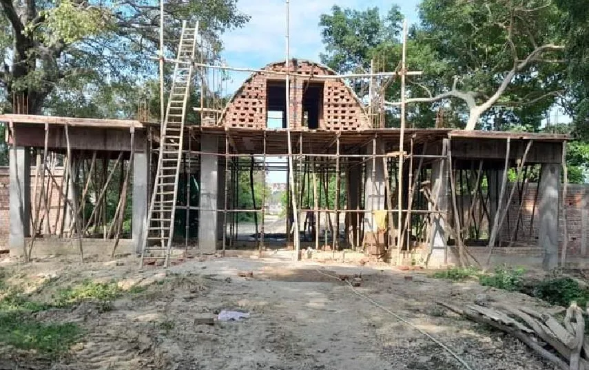 बरेली: मयूर वन चेतना की सूरत बदलना शुरू, भव्य होगा द्वार