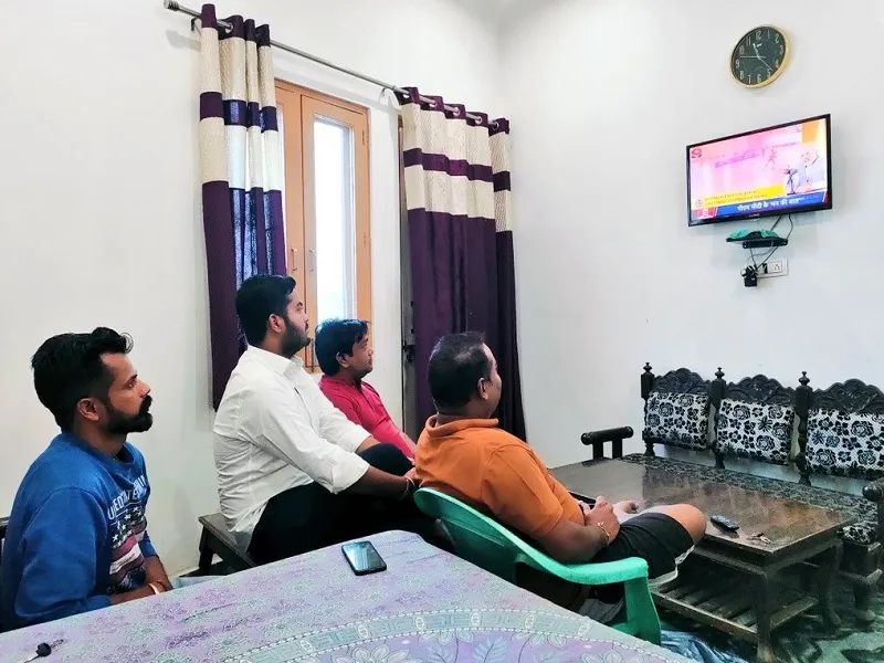 मुरादाबाद : 'मन की बात' कार्यक्रम से समाज में आता है सकारात्मक बदलाव