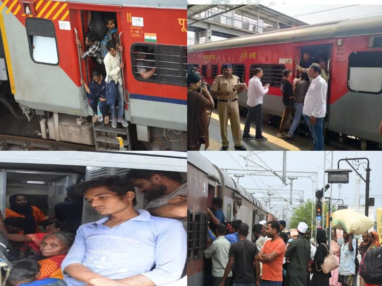 बरेली: ट्रेनों में इतनी भीड़... शिकायत पर भी नहीं हो सकी कार्रवाई, यात्रियों की सीट पर दूसरों का कब्जा