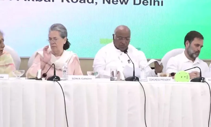 सीडब्ल्यूसी की बैठक में सोनिया गांधी ने कहा- जातिगत जनगणना हमारी सर्वोच्च प्राथमिकता
