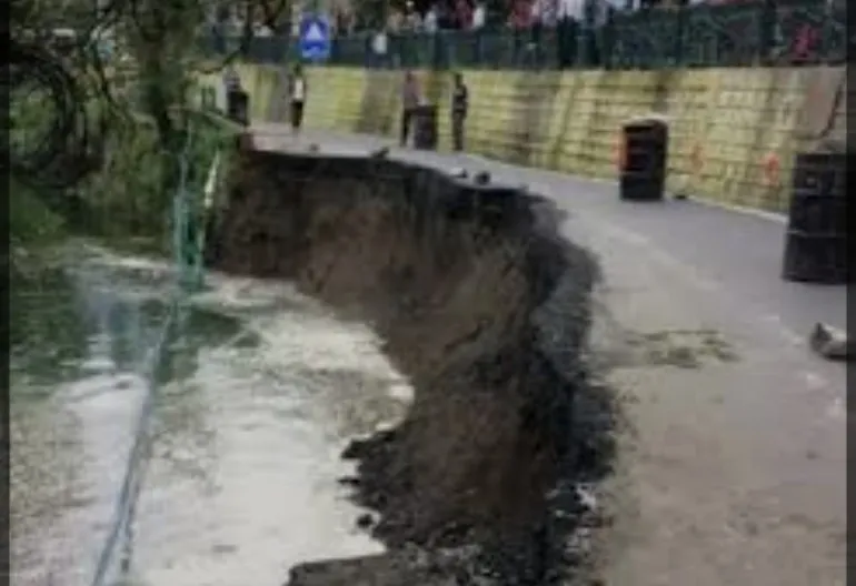 नैनीताल: लोअर मालरोड का स्थाई उपचार जल्द शुरू, 3.48 करोड़ से होगा स्थाई उपचार