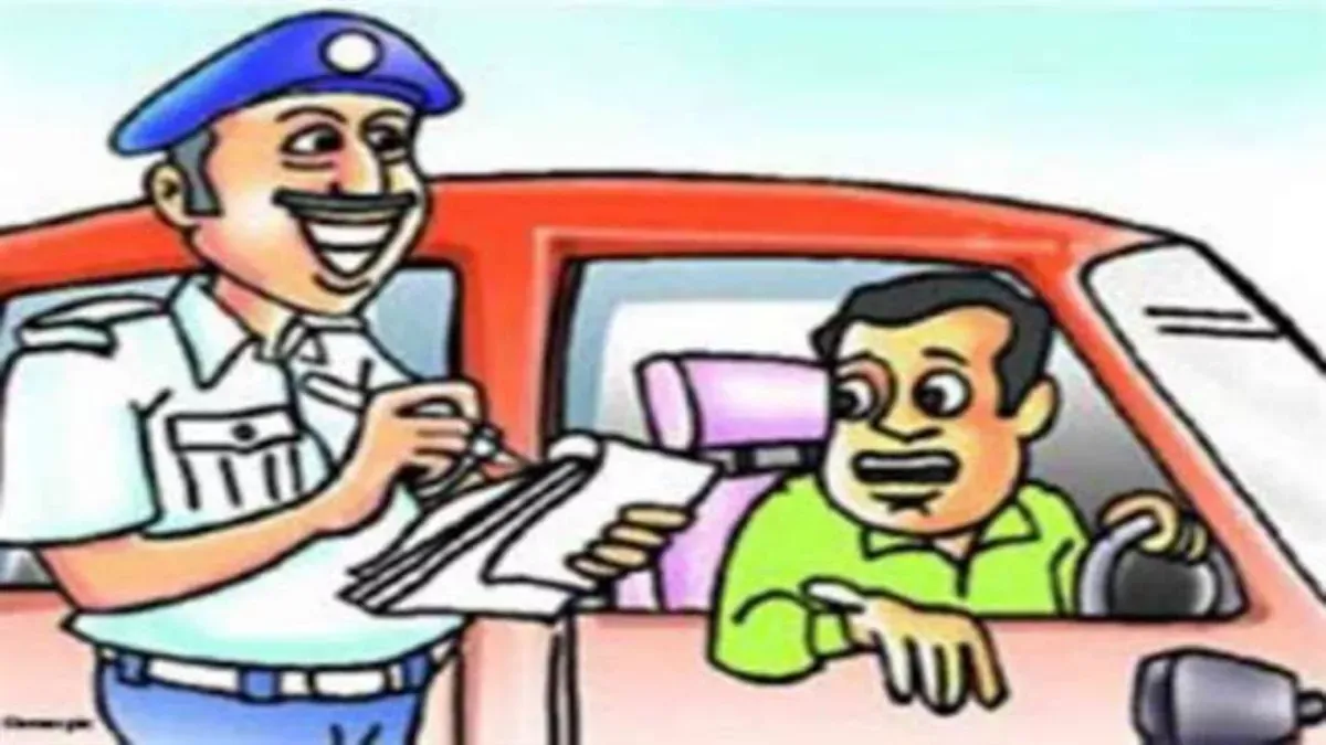 हल्द्वानी: उफ्फ! ये शहर... जाम से शुरू..जाम पर खत्म...और पुलिस की चालानी चालाकी