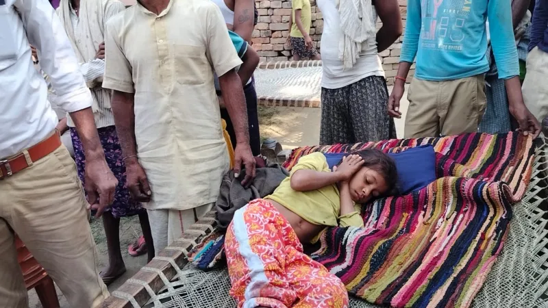 बहराइच में किशोरी पर तेंदुए का हमला, ग्रामीणों ने विभाग पर जताई नाराजगी