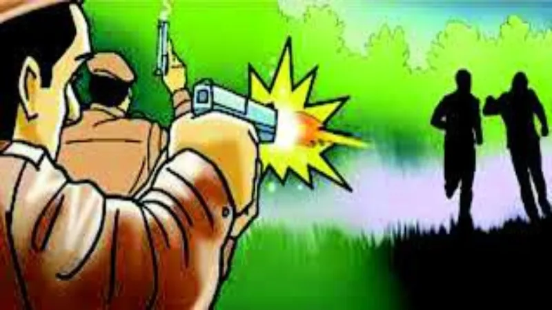 ललितपुर में मुठभेड़ में तीन बदमाशों को पैर में लगी गोली, लूट के 4.21 लाख रुपये बरामद 