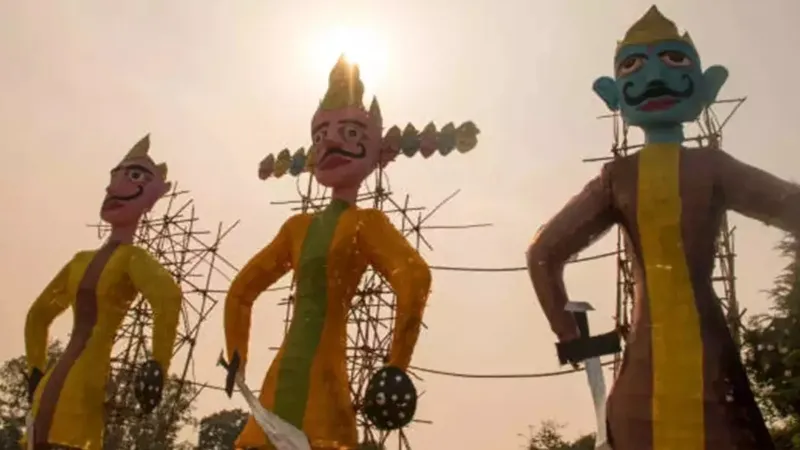 लखनऊ में इन जगहों पर होगा रावण दहन, बुराई पर अच्छाई की जीत के उत्सव की तैयारियां पूरी