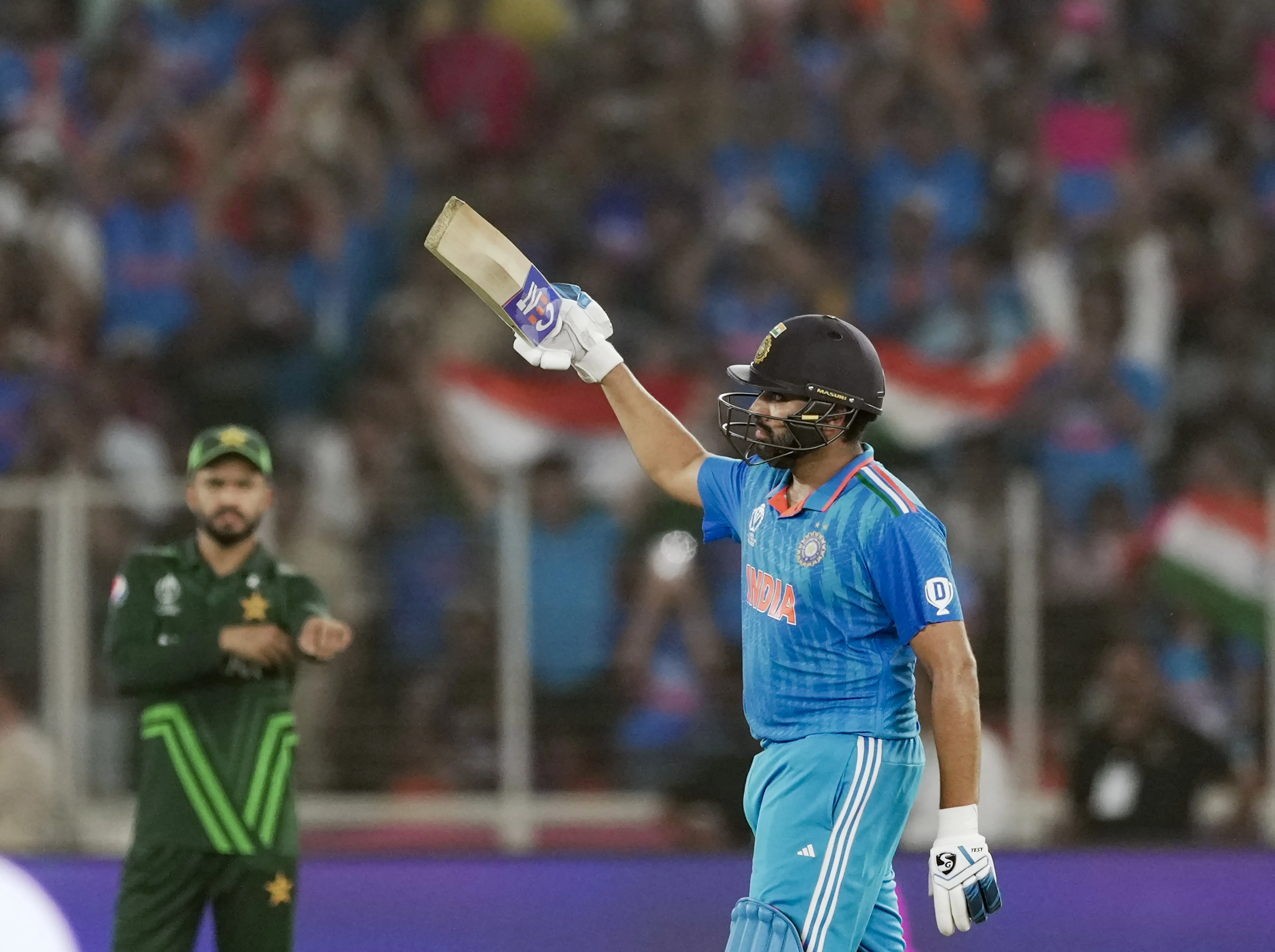 IND VS PAK Match: भारत ने पाकिस्तान को वर्ल्ड कप में फिर रौंदा, 7 विकेट जीता महामुकाबला