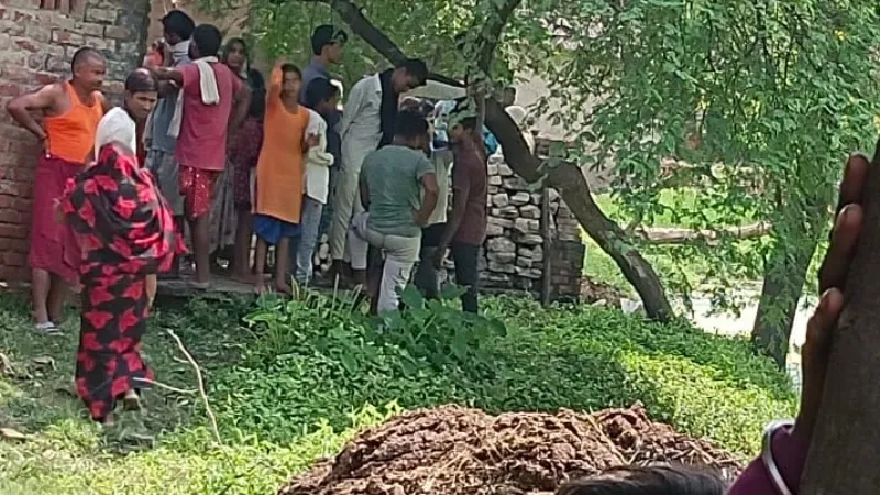 बहराइच : तालाब में मिला वृद्ध महिला का शव