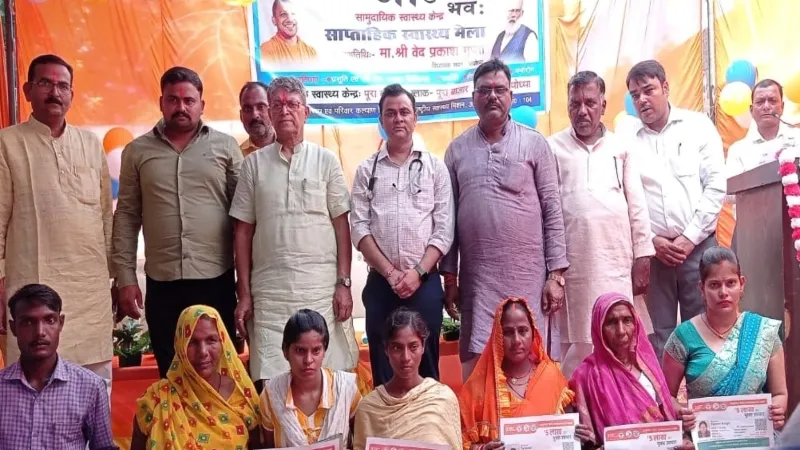 स्वस्थ व्यक्ति ही जीवन में कर सकता है प्रगति : विधायक 