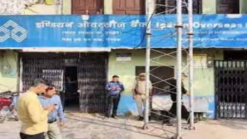 बुलंदशहर बैंक लूट का पुलिस ने किया खुलासा, दो बदमाश गिरफ्तार 