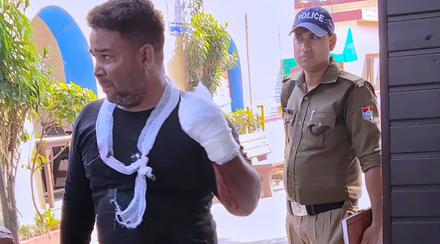 किच्छा: साले ने जीजा पर धारदार हथियार से बोल दिया हमला
