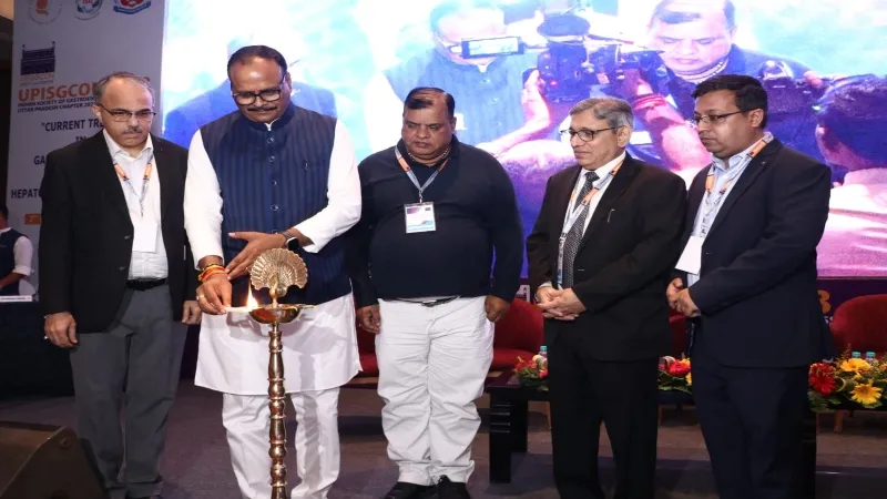यूपीआईएसजी कॉन्फ्रेंस में बोले डिप्टी सीएम - जीवनशैली में बदलाव बना रहा बीमार