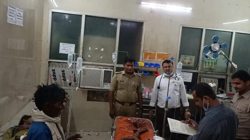 बहराइच : बाइक और पिकअप की टक्कर में दंपती और चार माह की बेटी की मौत
