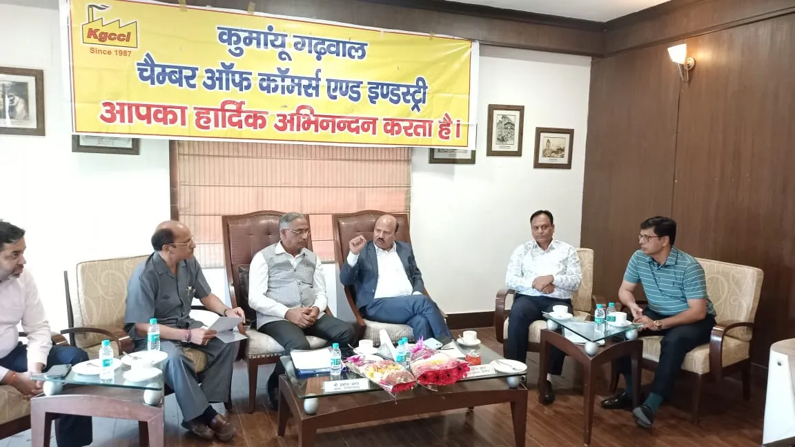काशीपुर: विद्युत आपूर्ति को लेकर उद्यमियों ने की यूपीसीएल के एमडी से मुलाकात