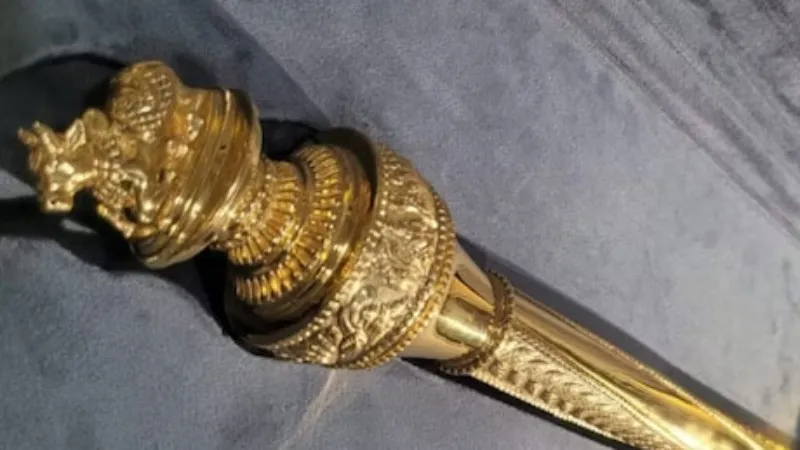 प्रयागराज : इलाहाबाद संग्रहालय में ऐतिहासिक राजदंड की प्रतिकृति स्थापित 