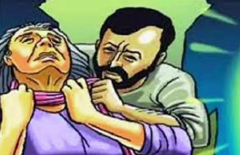 जिस मां ने दिया जन्म उसी की कर दी हत्या, पत्नी संग मिलकर बेटे ने दबाया गला