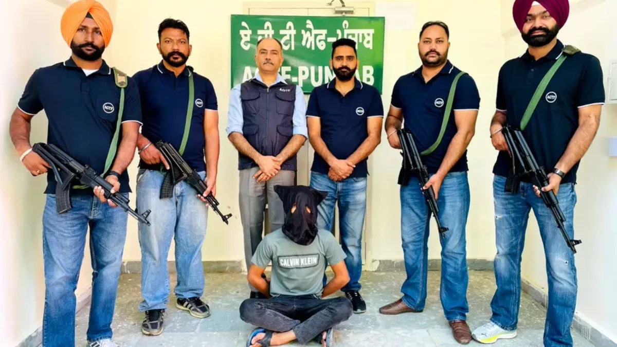 पंजाब पुलिस को मिली सफलता, लॉरेंस बिश्नोई और गोल्डी बराड़ गैंग का गुर्गा गिरफ्तार, चार पिस्तौल भी बरामद