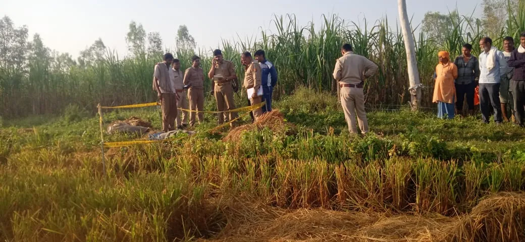 पीलीभीत: धारदार हथियार से वार कर बुजुर्ग की हत्या, खेत में मिला शव..जानिए मामला