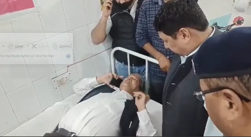 बाजपुर: पूर्व मुख्यमंत्री हरीश रावत सड़क हादसे में हुए घायल