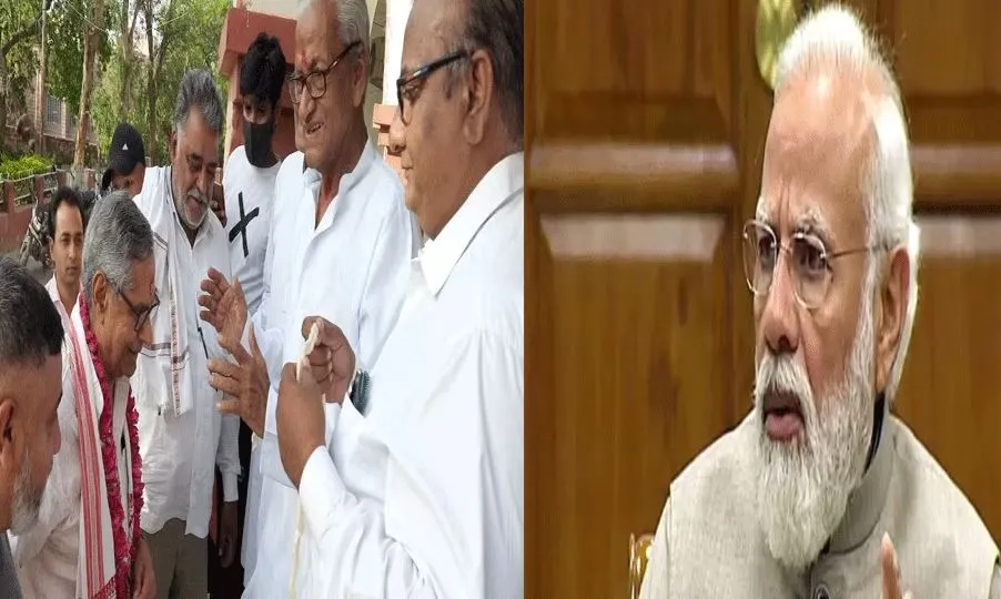 कांग्रेस प्रवक्ता मोहन प्रकाश ने कहा- मोदी सरकार की जनविरोधी नीतियों के कारण देश में बदहाली 