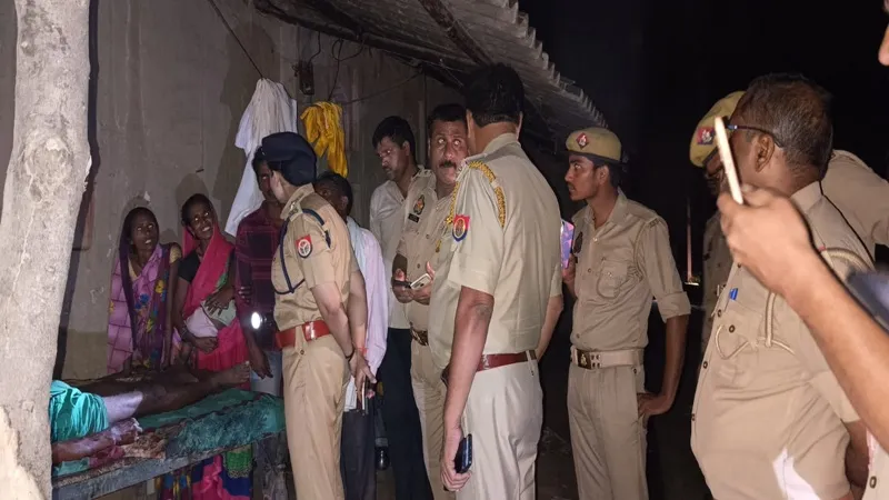हरदोई: भतीजे ने ताऊ की गला काट की हत्या, इलाके में सनसनी