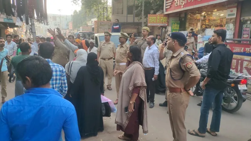 बहराइच: चेतवानी के बाद भी सड़क की पटरी से नहीं हटाया सामान, एसडीएम और ईओ ने चलाया अतिक्रमण के खिलाफ अभियान