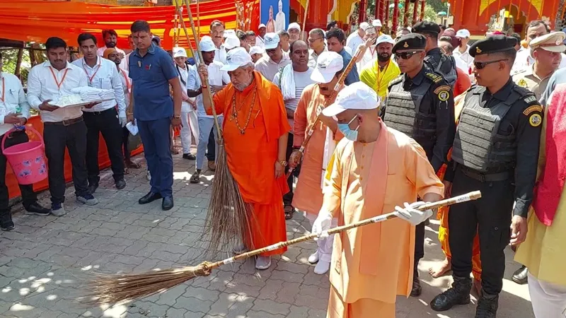 सीतापुर में बोले सीएम योगी- अयोध्या की तर्ज पर नैमिषारण्य का विकास करना हमारी सरकार की प्राथमिकता