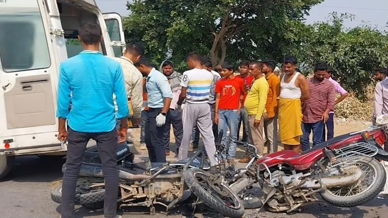 हरदोई: बाइकों की भिड़ंत में दो की मौत, दो जख्मी, जांच में जुटी पुलिस
