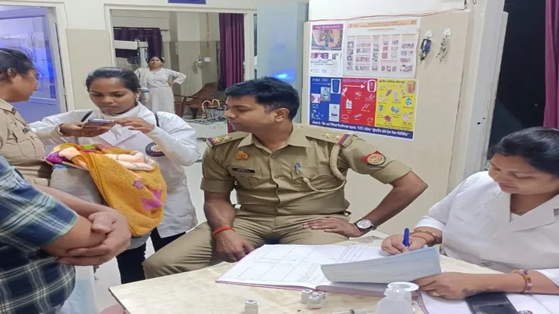 मां मेरा क्या कसूर! बहराइच में हाइवे के निकट नवजात बच्ची को फेंका, मसीहा बने थानाध्यक्ष