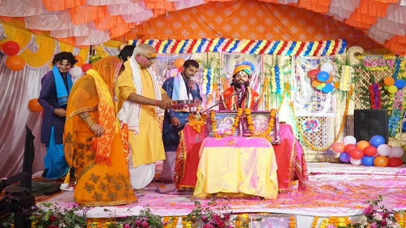 श्रीमद्भागवत कथा के श्रवण से होता जीव का उद्धार : आचार्य प्रदीप