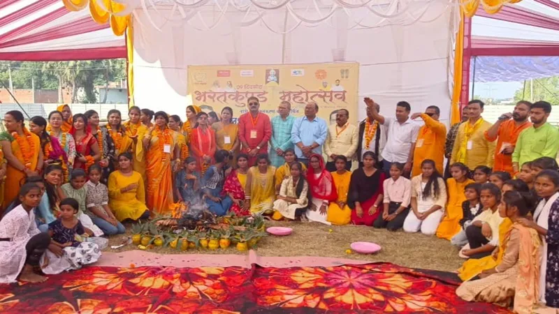 अयोध्या: भरतकुंड महोत्सव के लिए हुआ भूमि पूजन 