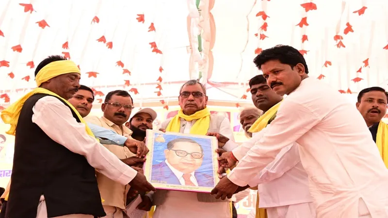 बहराइच में बोले ओपी राजभर- एनडीए में रहकर अति पिछड़ों को दिलाएंगे न्याय